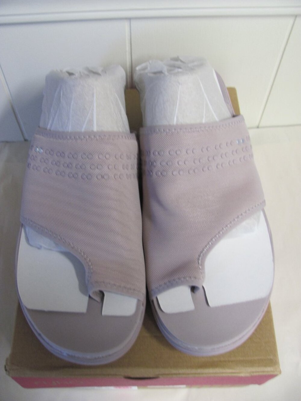Ryka Women's Elegance‎ Washable Toe Loop Slide Sandals NIB